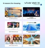 Vivo V60 5G (512GB/12GB; 50MP Triple Camera; 6500mAh) - Image 2
